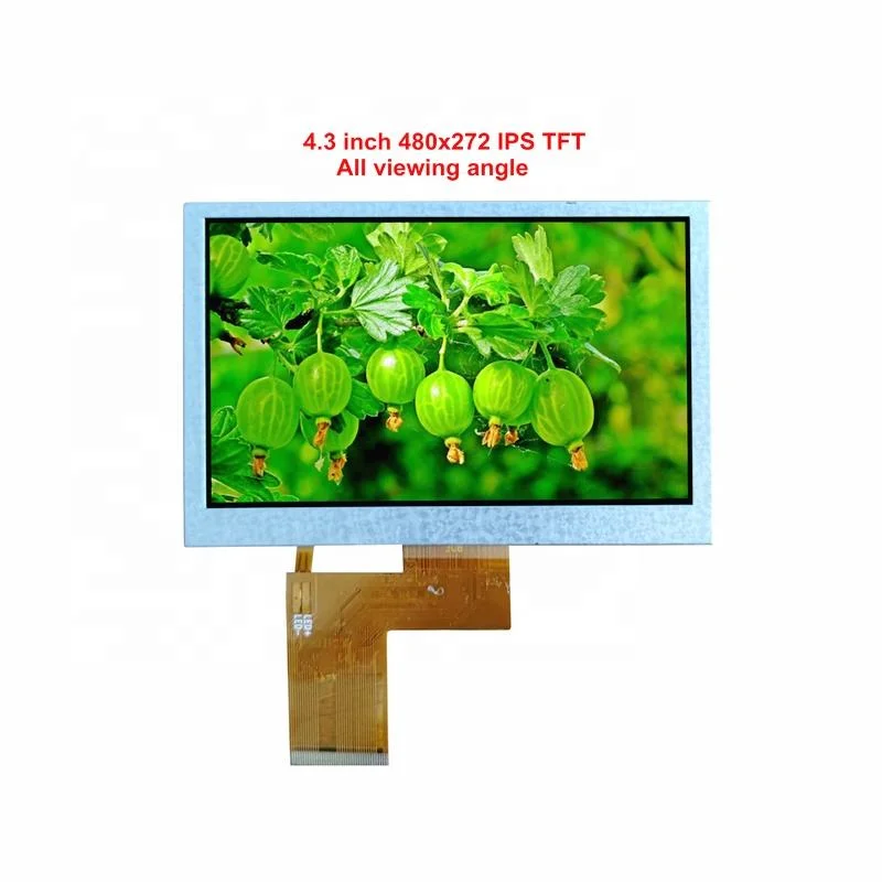 4.3 Inch 480X272 TFT 40 Pin IPS LCD Display Module