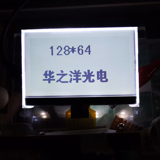 12864 미터용 모노 그래픽 FSTN LCD 디스플레이 모듈