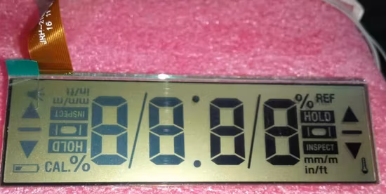 연료 디스펜서용 맞춤형 LCD